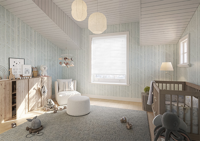 Ecowood, Brilliant White Gloss - Venetian Blind - Image 7